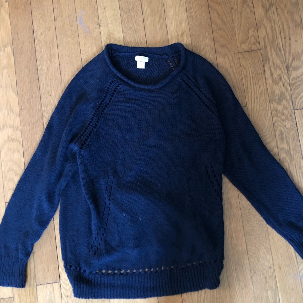 Jcrew sweater with detailing